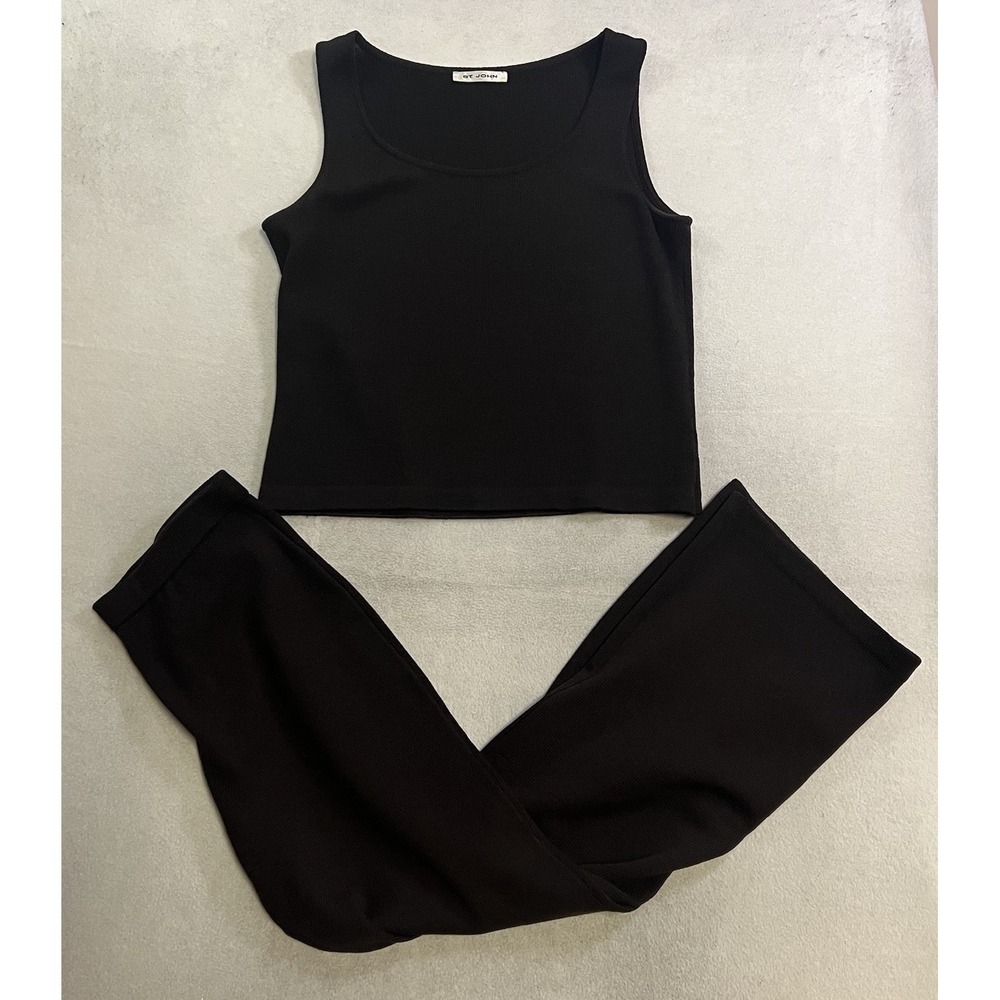 ST. John Tank Top And Pants Set Women's SEE PHOTOS FOR MEASUREMENTS Brown